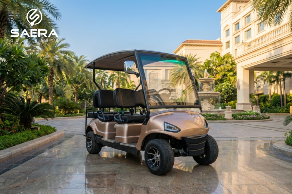 SAERA L-500 GOLF CART GOLD