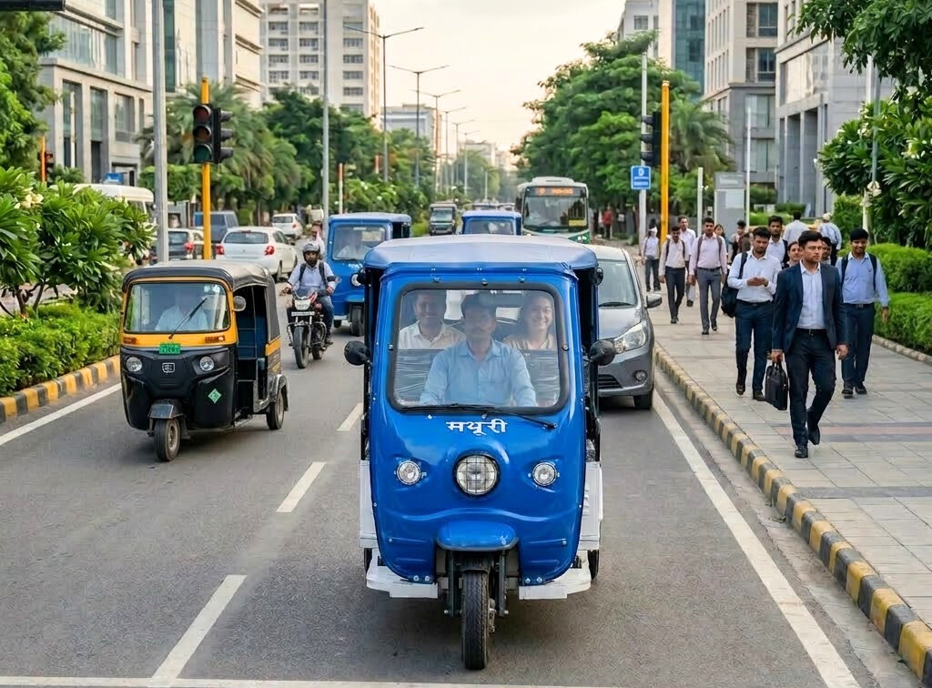 Mayuri Grand — India's leading electric rickshaw