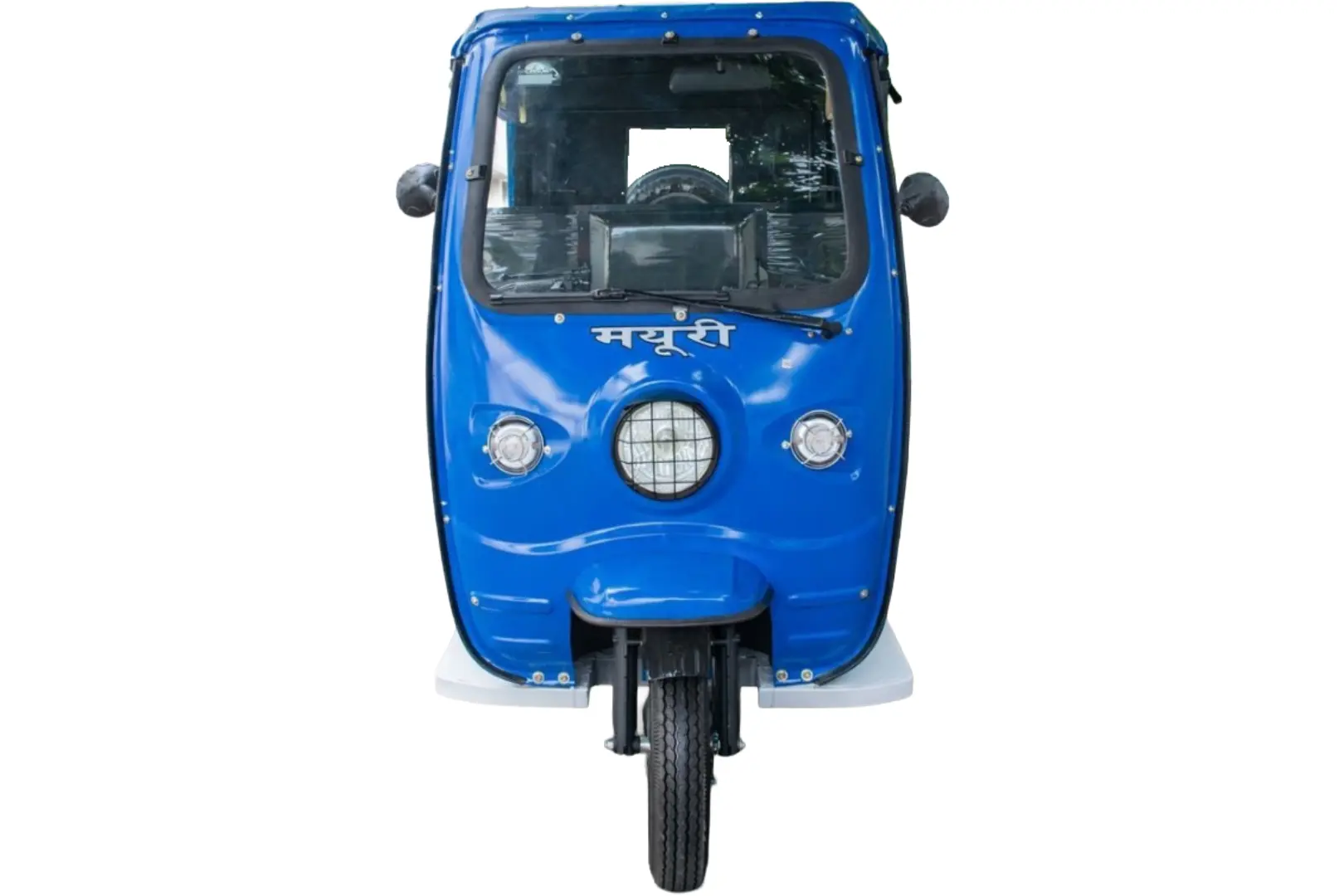 Mayuri Rattan L5 passenger auto, rear three-quarter view