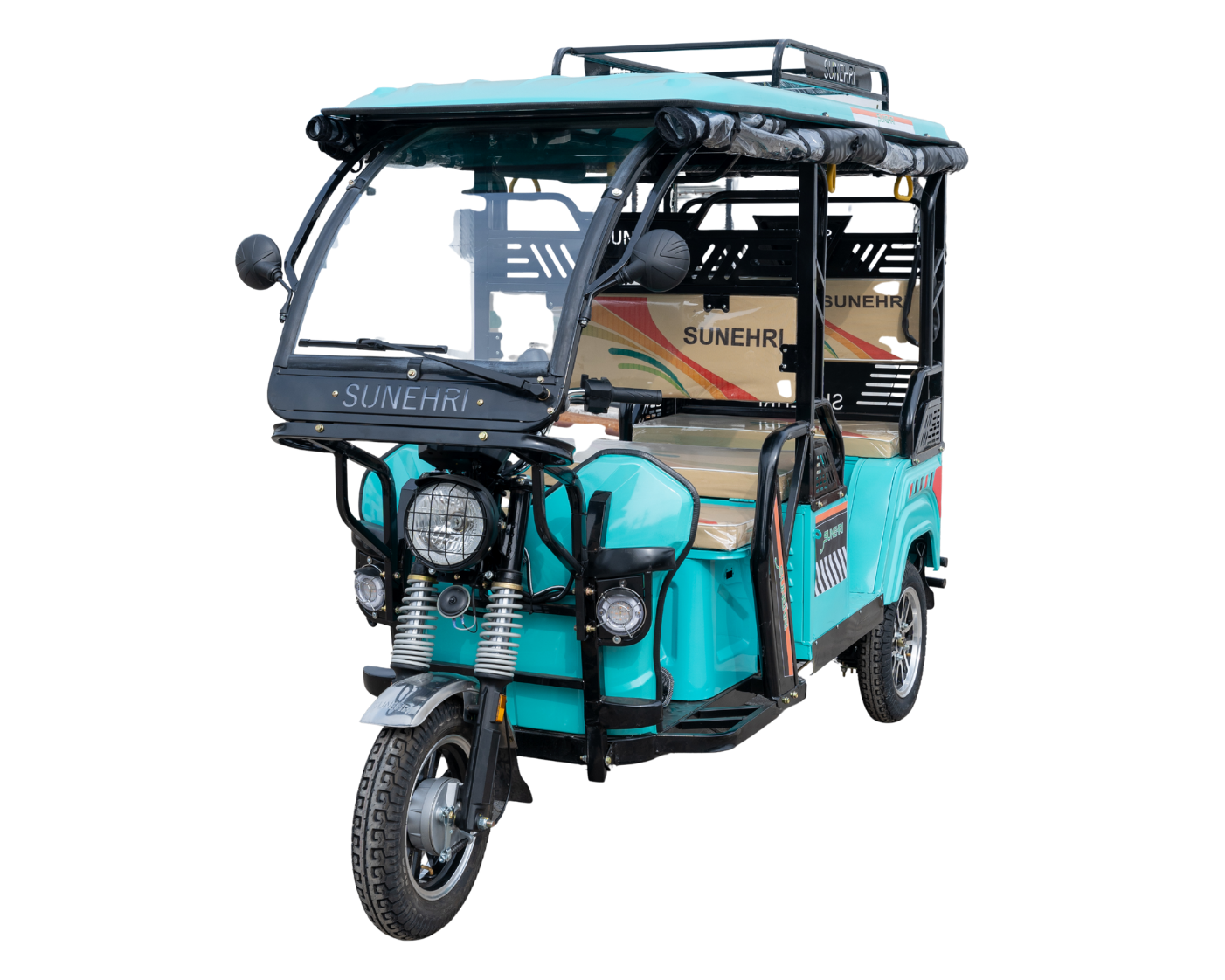 Sunehri Flexi e-rickshaw